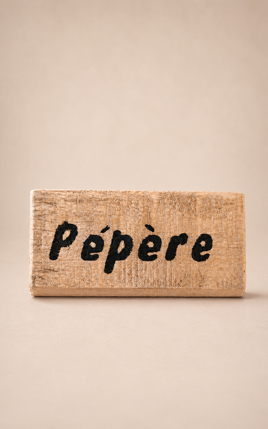 Pancarte en bois de grange