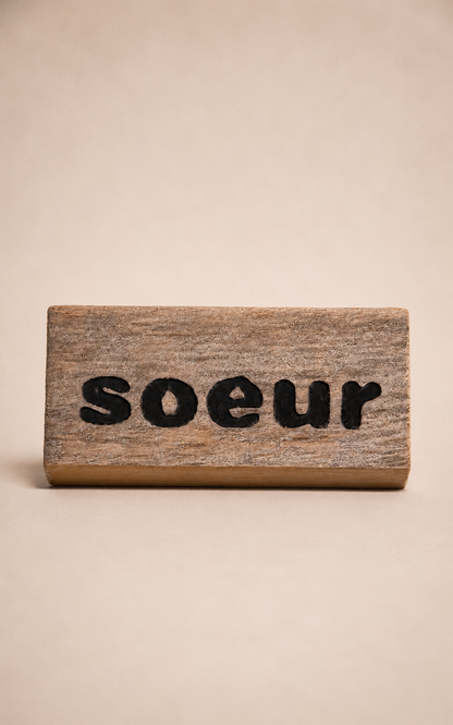 Pancarte en bois de grange